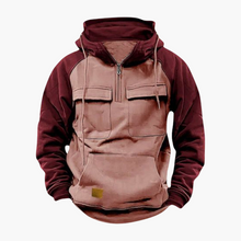 Bernd | Half-Zip Hoodie – Rosa