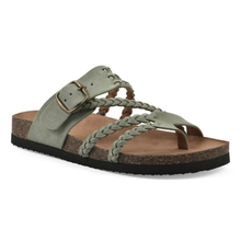 Hayleigh Braided Cork Sandals – Your Feet Called. They Want These. – Grün