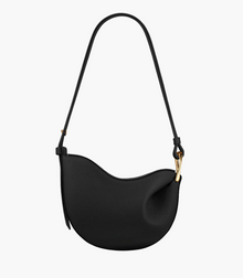 Tote Bag Damen Vegan – Große Schultertasche aus Kunstleder in Cognac – Schwarz