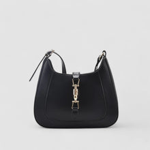 Vintage Schultertasche Damen – Vegan Leder & Retro Look – Schwarz