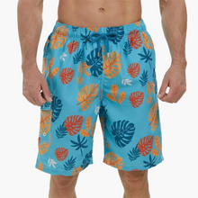 Schnelltrocknende Shorts - Herren Badeshorts mit Stretch – Himmelblau