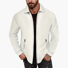 Niklas | Stylische Übergangsjacke für Herren – Weiß