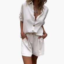 Anneliese | Sommer Jumpsuit für Damen – Weiß