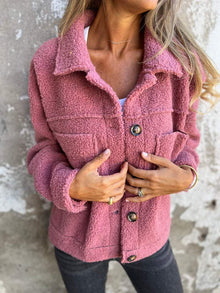 Sofia | Wärmende kurzes Frühlingsjacke – Rosen