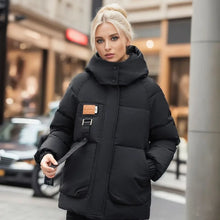 Cendrine - Die ultimative Winterjacke für gemütlichen Komfort und Stil – Schwarz