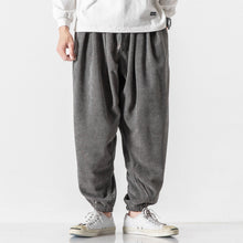 Cord-Baggy-Hose für Männer - Marcus – Grau