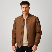 Klassische Herren-Bomberjacke - Gago – Braun