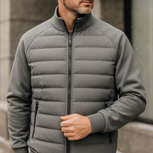 Wasserdichte Steppjacke für Männer - Marven – Grau