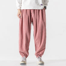 Cord-Baggy-Hose für Männer - Marcus – Rosa