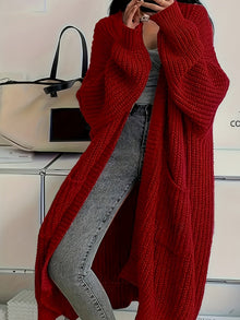 Ludivine – Jacke Mit Blumenstickerei Knopfleiste Und Rüschen Am Saum – Rot