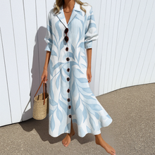 Jasmin | Elegantes Schlankheitskleid – Hellblau