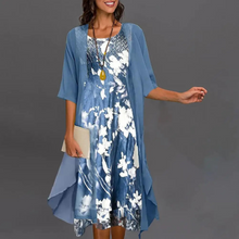Trina® | Abend-Cardigan-Kleid für Damen – Blau