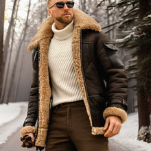 Theo Warme Fleecejacke – Kaffee