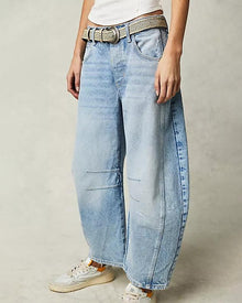 Irwael - Zeitlos Bequem Vielseitig – Die Jeans ist dein Go-to-Piece für jeden Anlass. – Helltürkis
