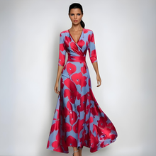 Annemiek – Luxuriöses Blumen Kleid – Blumenmuster 1