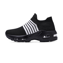 Herren Athletik Slipper Sneakers Fudus – Schwarz Weiß