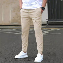 Bekzat - Hose Mit Geradem Bein – Beige