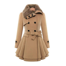 Premium Winterjacke für Damen – Kamel