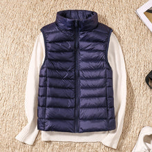 Damen Leichte Weste | Winter – Marineblau