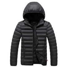 Leichte thermoisolierte Herrenjacke - Rayan – Schwarz