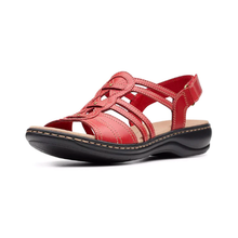 Paloma® | Weiche, stützende, verstellbare Damensandalen – Rot