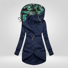 Aysha™ Damen Wintermantel – Marineblau