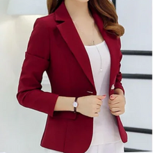 Elke | Eleganter Damenblazer für den Alltag – Rot A