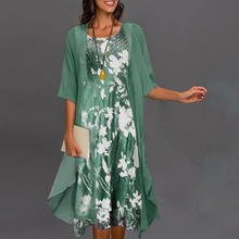 Trina® | Abend-Cardigan-Kleid für Damen – Grün