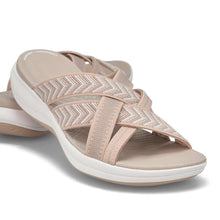 Riley - Luftige Bequeme Slip-On Sandalen – Beige