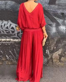 Lanaika | Elegantes Sommer-Set – Rot