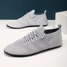Jouiad – Atmungsaktive Strick Schnürschuhe – Grau
