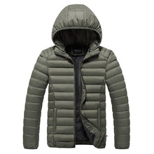 Leichte thermoisolierte Herrenjacke - Rayan – Militärgrün