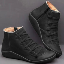 Wenora - High-Top-Sneaker mit Reißverschluss und Schnürung – Schwarz