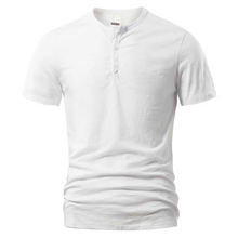 Herren Casual T-Shirt | Kurzärmeliges Basic Oberteil – Weiß
