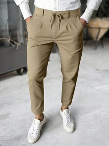 Krsto – High-End-Hosen MIT Hohem Bund – Khaki