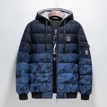 Steppjacke im urbanen Design für Herren - Kaien – Blau