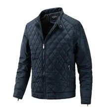 Mario - Herren-Winterjacke – Blau