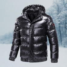 Designer Daunenjacke für Männer – Schwarz