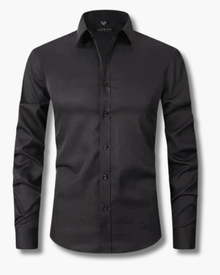 Herren Atmungsaktives Shirt | Lange Ärmel – Schwarz