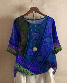 Modische Damen-Top - Eva – Blau