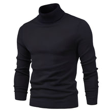 Harvey - Eleganter Rollkragenpullover – Schwarz