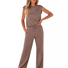 Esperanza – Zweiteiliges Set im Lässig Stil – Braun
