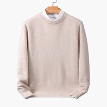 Feinstrick Pullover für Herren – Beige