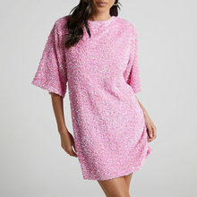 Victoria® | Paillettenkleid für Damen – Rosa