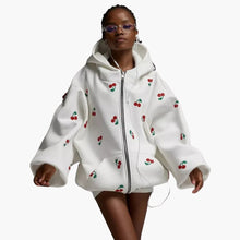 Pia | Weiße Kirsche Jacke – Weiß