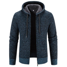 Alarik - Strickjacke für Männer – Blau
