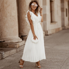 Tracey® | Elegantes Kleid für Frauen – Weiß