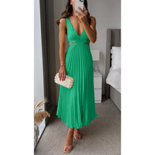 Thomasina® | Langes Abendkleid für Damen – Grün