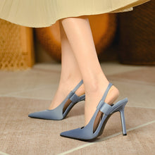 Jamie - Stilvolle Slingback-Sandalen für Damen – Blau