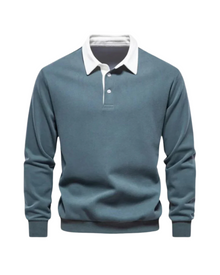 Farouk - Polo Hemd Für Stilvolle Lagenlooks – Türkis